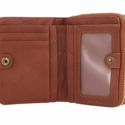 Outlet Fossil Logan Geldbörse RFID Leder 11 cm brown