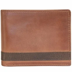 Fossil Quinn Geldbörse Leder 11,5 cm brown
