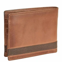 Fossil Quinn Geldbörse Leder 11,5 cm brown