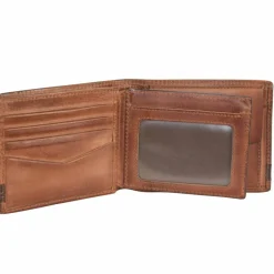 Fossil Quinn Geldbörse Leder 11,5 cm brown