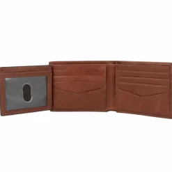 New Fossil Ryan Geldbörse RFID Leder 11 cm braun