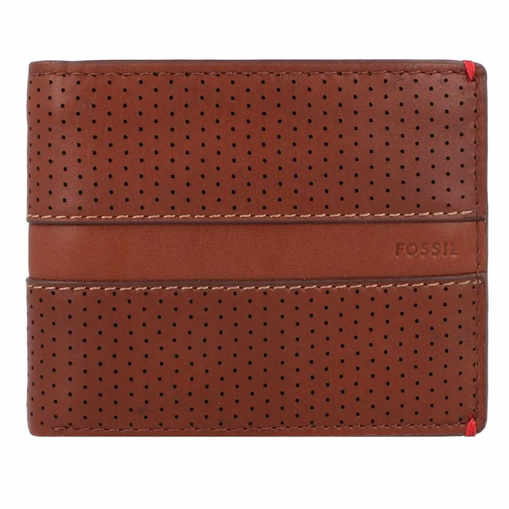 Fossil Herrengeldbörsen Querformat<Sport Tourer Geldbörse Leder 12 cm braun