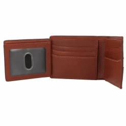 Fossil Herrengeldbörsen Querformat<Sport Tourer Geldbörse Leder 12 cm braun