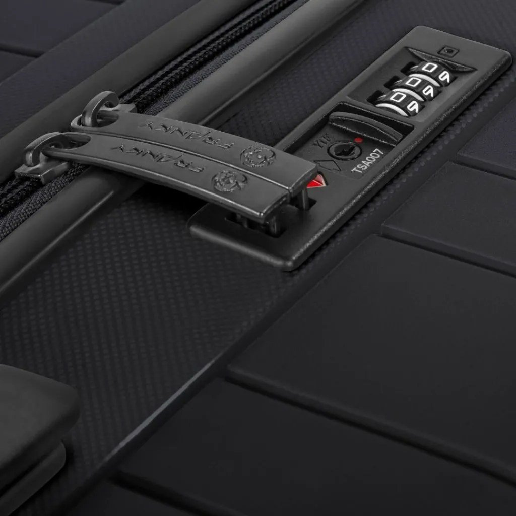 Online Franky Dallas 3.0 4 Rollen Kofferset 3-teilig mit Dehnfalte black