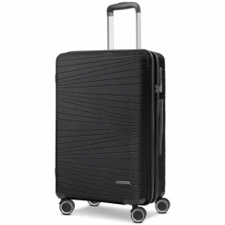 Online Franky Dallas 3.0 4 Rollen Kofferset 3-teilig mit Dehnfalte black