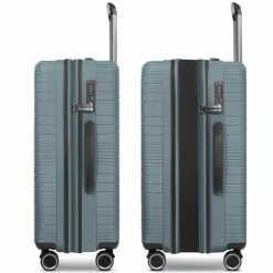 Franky Koffersets Als Hartgepäck|Koffersets 3-Teilig<Dallas 3.0 4 Rollen Kofferset 3-teilig mit Dehnfalte grey