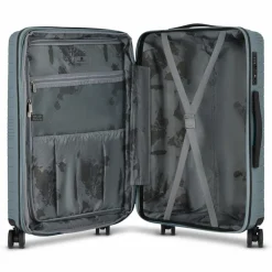 Franky Koffersets Als Hartgepäck|Koffersets 3-Teilig<Dallas 3.0 4 Rollen Kofferset 3-teilig mit Dehnfalte grey