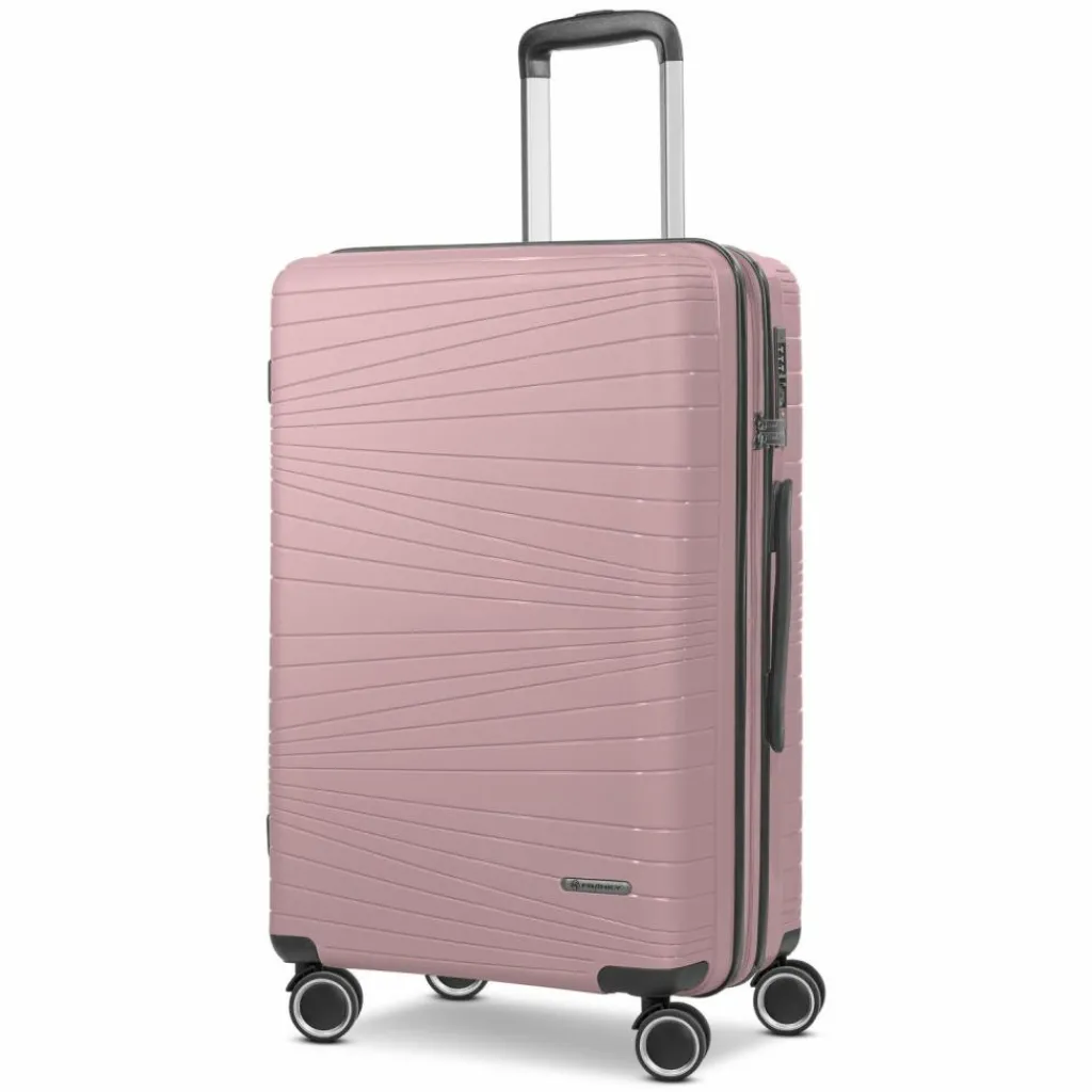 Sale Franky Dallas 3.0 4 Rollen Trolley M 65 cm mit Dehnfalte old rose