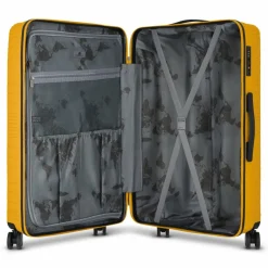 Franky 4-Rollen Koffer|Hartgepäck<Dallas 3.0 4 Rollen Trolley L 75 cm yellow