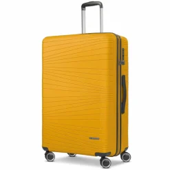 Franky 4-Rollen Koffer|Hartgepäck<Dallas 3.0 4 Rollen Trolley L 75 cm yellow