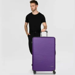 Discount Franky Dallas 3.0 4 Rollen Trolley L 75 cm purple