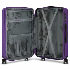 Franky Dallas 3.0 4 Rollen Trolley M 65 cm mit Dehnfalte