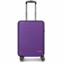 Franky Hartgepäck|4-Rollen Koffer<Dallas 3.0 4 Rollen Trolley S 55 cm purple