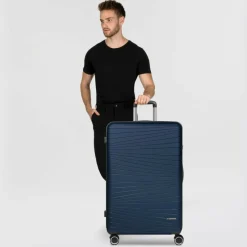 Clearance Franky Dallas 3.0 4 Rollen Trolley L 75 cm dark blue