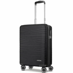 Franky Hartgepäck|4-Rollen Koffer<Dallas 3.0 4 Rollen Trolley S 55 cm black