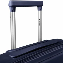 New Franky London 4 Rollen Trolley L 74 cm mit Dehnfalte dark blue