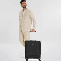 Hot Franky Melbourne 3.0 4-Rollen Kabinentrolley 55 cm black