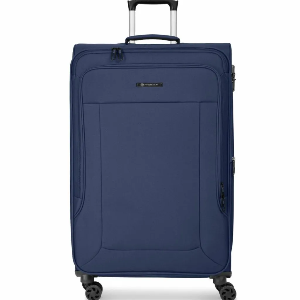 Franky Melbourne 3.0 4-Rollen Trolley 79 cm mit Dehnfalte dark blue