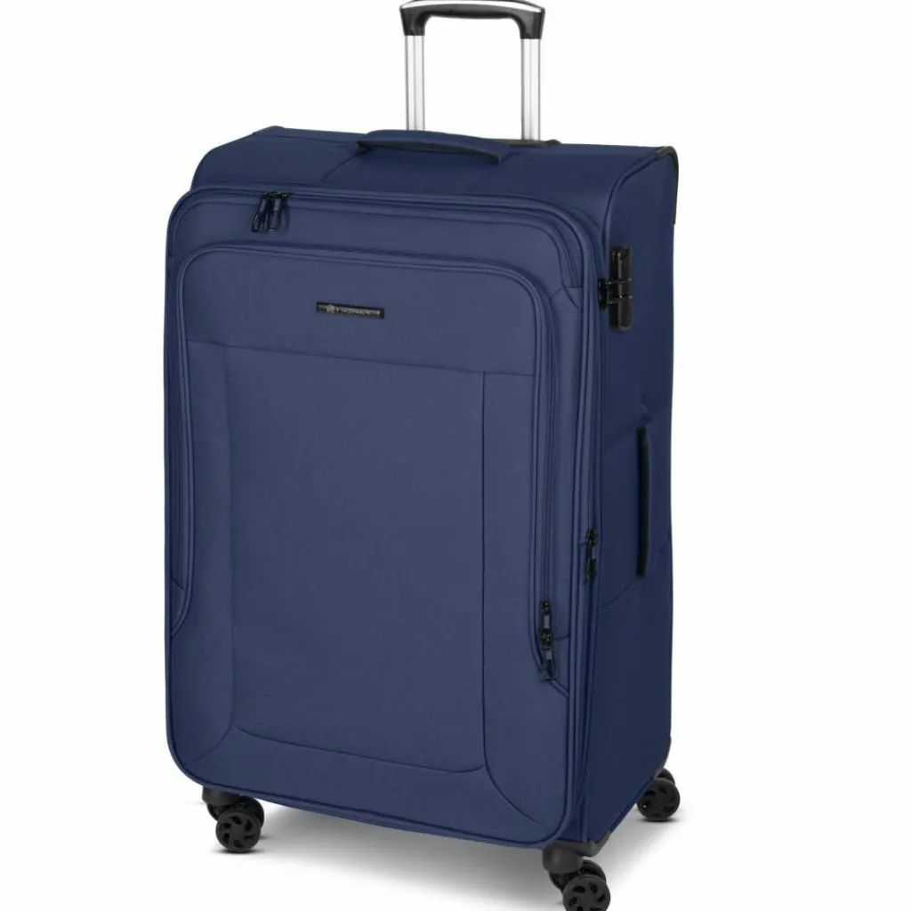 Franky Melbourne 3.0 4-Rollen Trolley 79 cm mit Dehnfalte dark blue