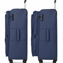 Franky Melbourne 3.0 4-Rollen Trolley 79 cm mit Dehnfalte dark blue