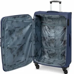 Franky Melbourne 3.0 4-Rollen Trolley 79 cm mit Dehnfalte dark blue
