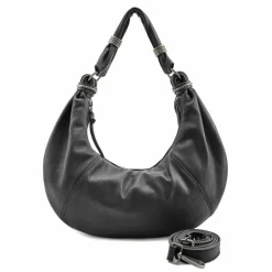 FredsBruder Schultertaschen<Always With You Schultertasche Leder 48 cm black