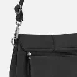 Sale FredsBruder Bestie Umhängetasche Leder 26 cm black 1