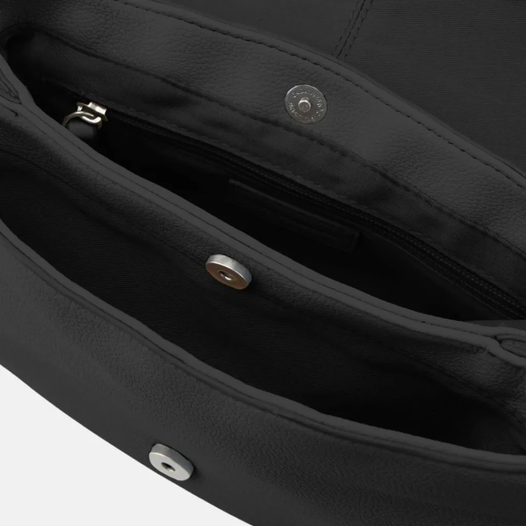 Sale FredsBruder Bestie Umhängetasche Leder 26 cm black 1