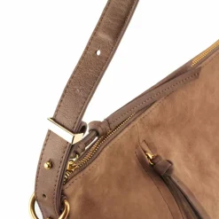 FredsBruder Schultertaschen<Beyond Schultertasche Leder 37.5 cm toffee