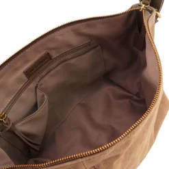FredsBruder Schultertaschen<Beyond Schultertasche Leder 37.5 cm toffee
