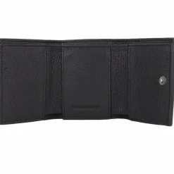 FredsBruder Damengeldbörsen Querformat<Bobonia Geldbörse Leder 10.5 cm black