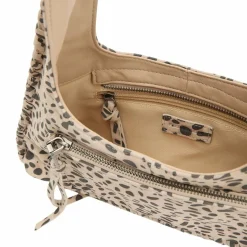 FredsBruder Henkeltaschen|Schultertaschen<Calm Schultertasche Leder 33 cm dotty leo