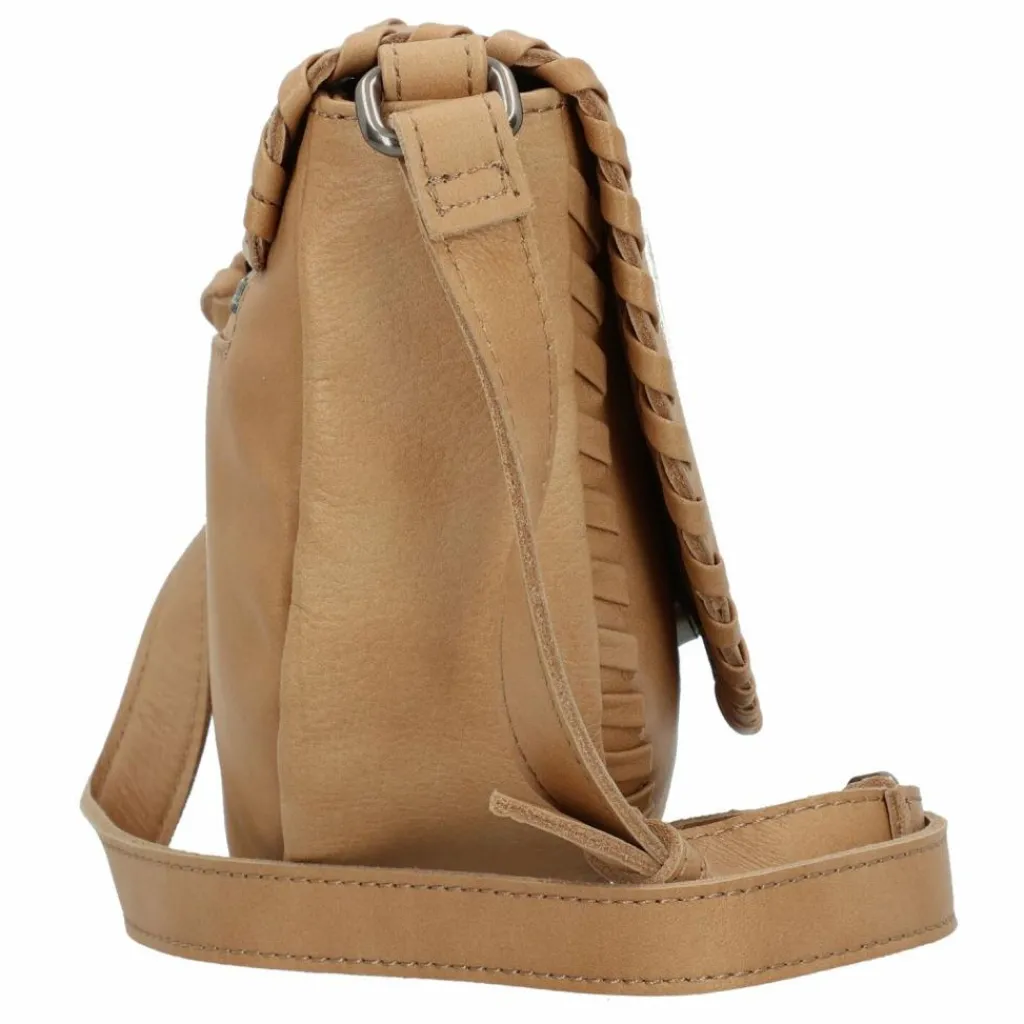 FredsBruder Umhängetaschen<Calm Umhängetasche Leder 26 cm milk coffee
