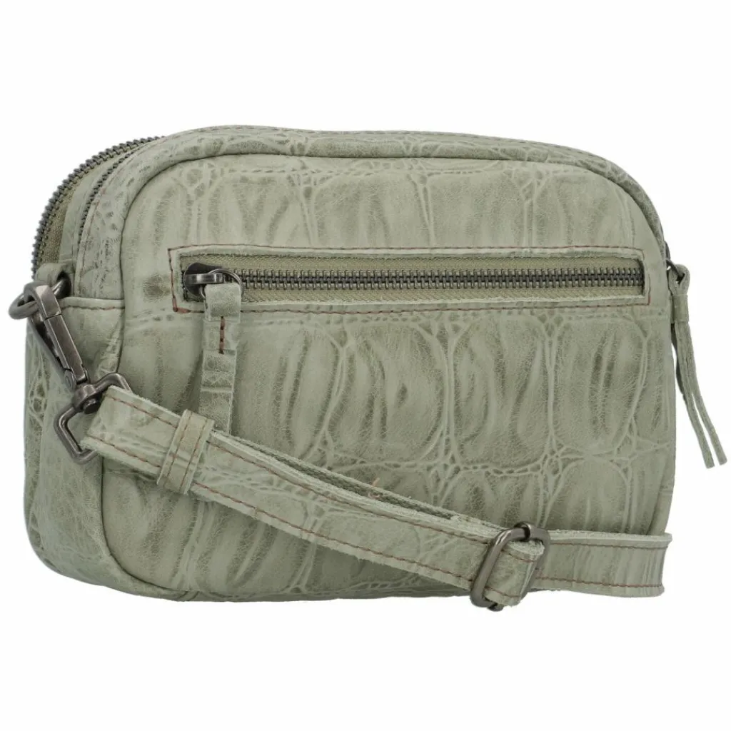 Online FredsBruder Crolinchen Umhängetasche Leder 21 cm powder green