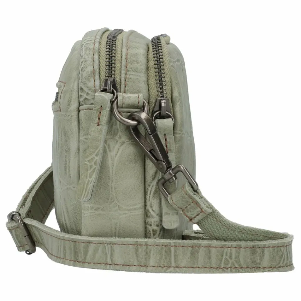 Online FredsBruder Crolinchen Umhängetasche Leder 21 cm powder green