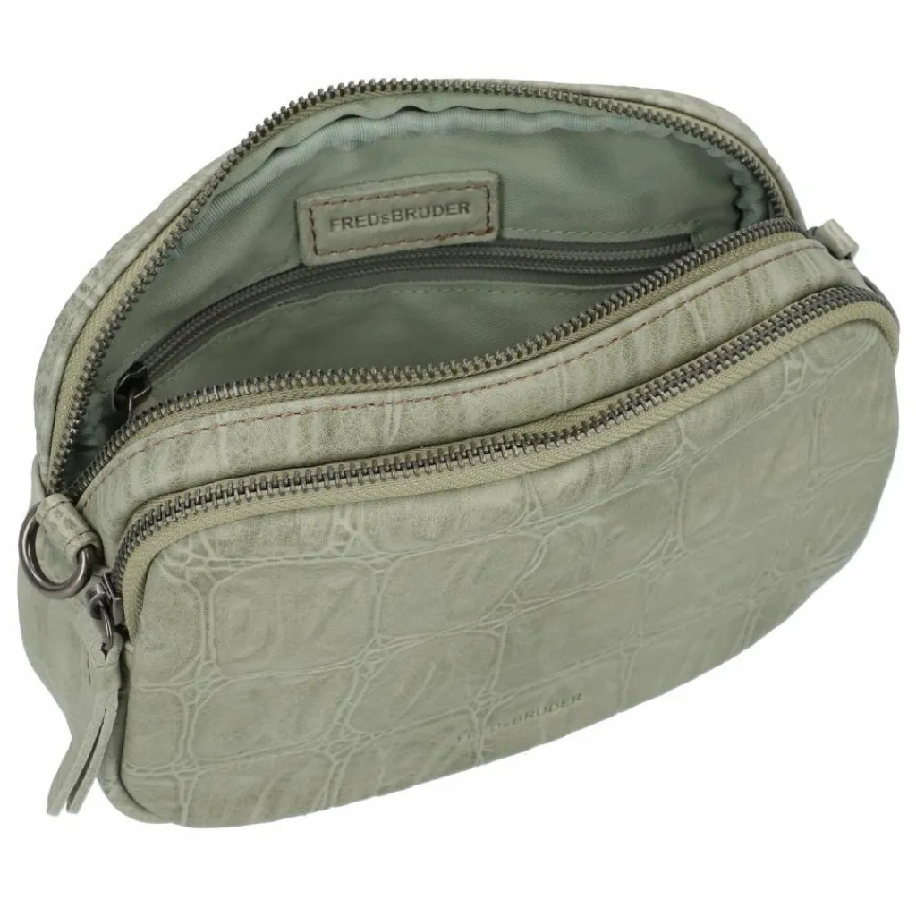 Online FredsBruder Crolinchen Umhängetasche Leder 21 cm powder green