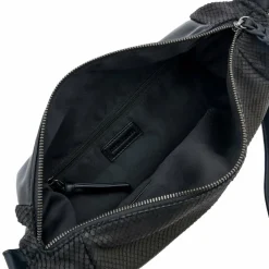 FredsBruder Henkeltaschen|Schultertaschen<Daily Catch Schultertasche Leder 32 cm black