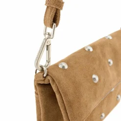 FredsBruder Endless Beads Clutch Tasche Leder 28 cm