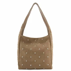 FredsBruder Endless Beads Schultertasche Leder 39 cm