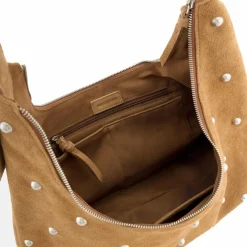 Best FredsBruder Endless Beads Schultertasche Leder 44 cm toffee