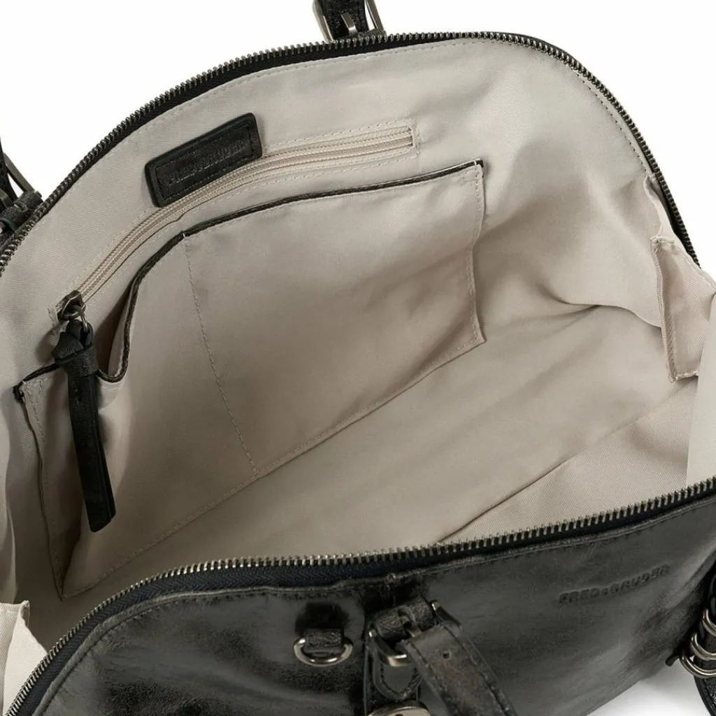 FredsBruder Ever Faded Schultertasche Leder 37.5 cm