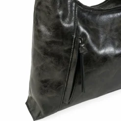 FredsBruder Schultertaschen<Ever Faded Schultertasche Leder 38 cm faded black