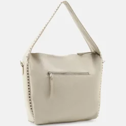 FredsBruder Schultertaschen<Feel Wild Schultertasche Leder 32 cm stone