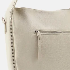 FredsBruder Schultertaschen<Feel Wild Schultertasche Leder 32 cm stone