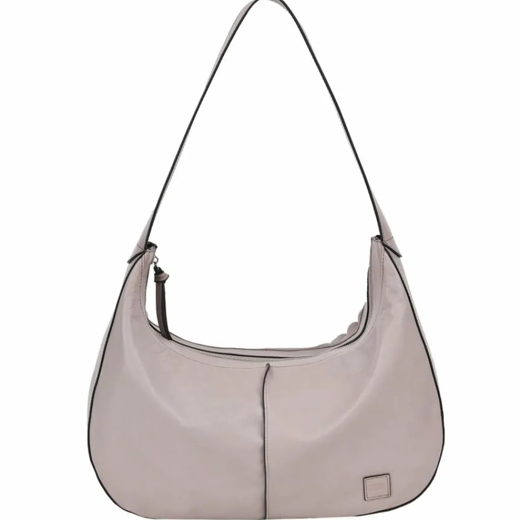 Outlet FredsBruder Ginsberg Schultertasche Leder 36 cm light grey