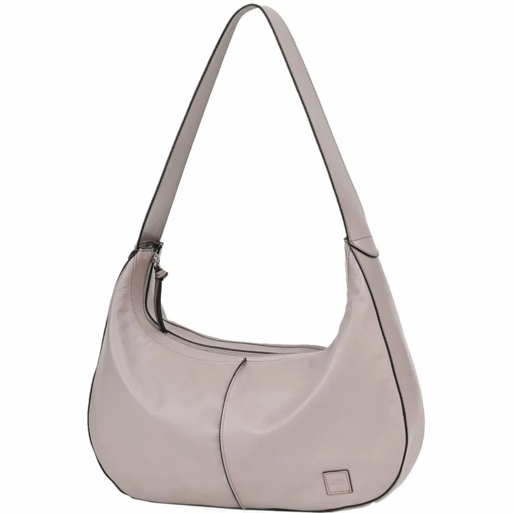 Outlet FredsBruder Ginsberg Schultertasche Leder 36 cm light grey