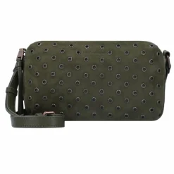 New FredsBruder Hey You Rock Umhängetasche Leder 28 cm olive