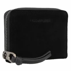 Best FredsBruder Jo Geldbörse Leder 11 cm black