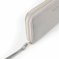 Outlet FredsBruder Just Easy Geldbörse RFID Schutz Leder 18.5 cm light grey