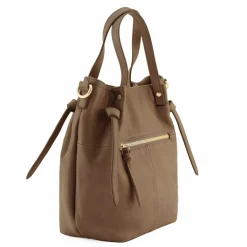 FredsBruder Henkeltaschen<Just Easy Handtasche Leder 28.5 cm khaki green